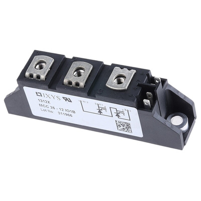 IXYS MCC26-12io1B, Dual Thyristor Module 1200V, 32A 100mA