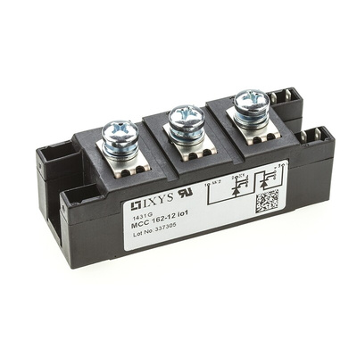 IXYS MCC162-12io1, Dual Thyristor Module 1200V, 190A 150mA