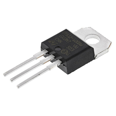 STMicroelectronics Through Hole, 3-pin, TRIAC, 800V, Gate Trigger 1.3V 600V