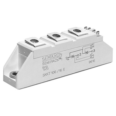 Semikron SKKH 72/16 E, Diode/Thyristor Module SCR 1600V, 70A 150mA