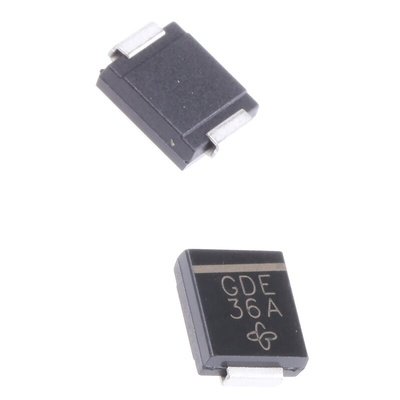 Vishay SMCJ5.0A-E3, Uni-Directional TVS Diode, 1500W, 2-Pin SMC