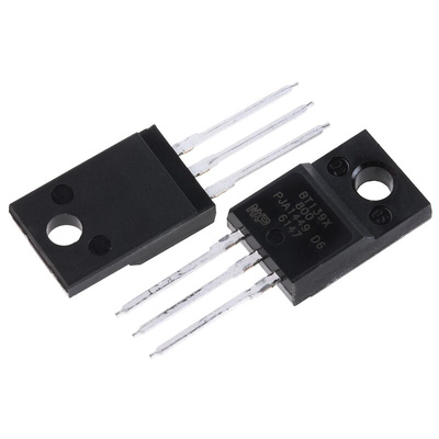 WeEn Semiconductors Co., Ltd Through Hole, 3-pin, TRIAC, 800V, Gate Trigger 1.5V 800V