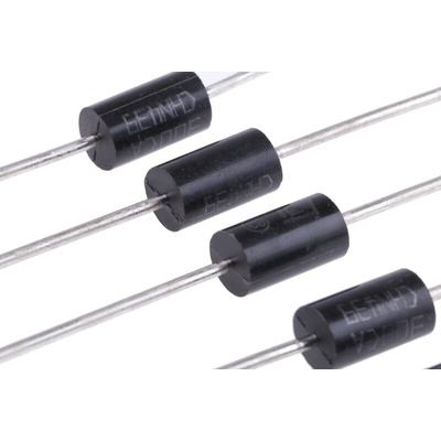 STMicroelectronics 1.5KE300CA, Bi-Directional TVS Diode, 1500W, 2-Pin DO-201