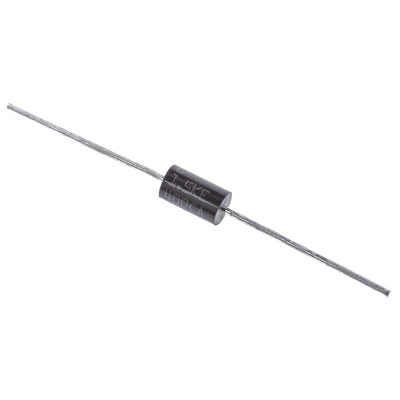 STMicroelectronics 1.5KE400CA, Bi-Directional TVS Diode, 1500W, 2-Pin DO-201