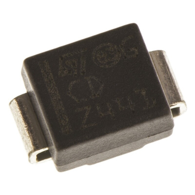 STMicroelectronics SMLVT3V3, Uni-Directional TVS Diode, 600W, 2-Pin DO-214AA