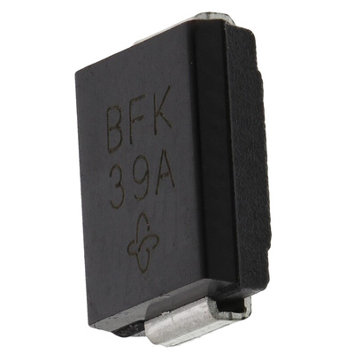 Vishay SMCJ30CA-E3/57T, Bi-Directional TVS Diode, 1500W, 2-Pin SMC