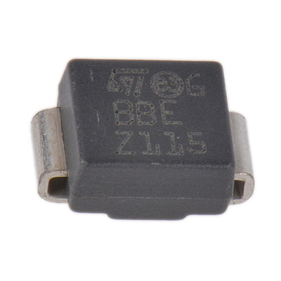 STMicroelectronics SMBJ12CA-TR, Bi-Directional TVS Diode, 600W, 2-Pin DO-214AA