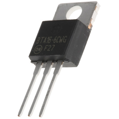 Littelfuse Through Hole, 3-pin, TRIAC, 600V, Gate Trigger 1.7V 800V