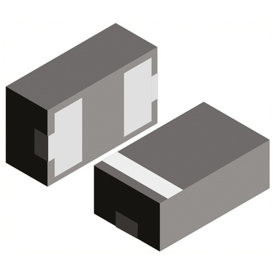 Vishay VCUT0505B-HD1-GS08, Dual-Element Bi-Directional ESD Protection Diode, 56W, 2-Pin LLP1006