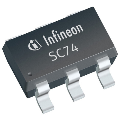Infineon ESD5V5U5ULCE6327HTSA1, Quint-Element Uni-Directional TVS Diode, 6-Pin SC-74