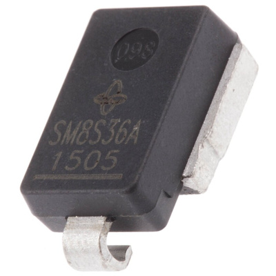 Vishay SM8S36AHE3/2D, Uni-Directional TVS Diode, 6600W, 2-Pin DO-218AB