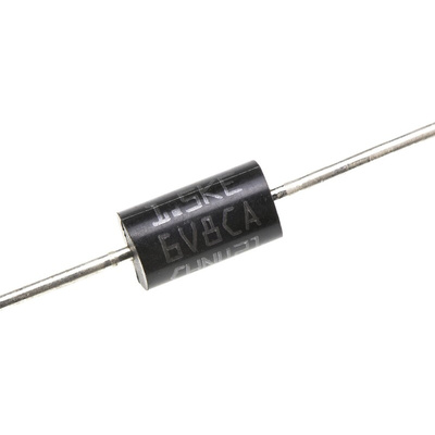 STMicroelectronics 1.5KE6V8CA, Bi-Directional TVS Diode, 1500W, 2-Pin DO-201