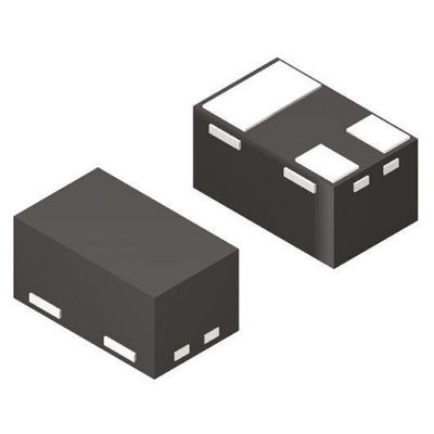 Infineon ESD5V3U2U03LRHE6327XTMA1, Dual-Element Uni-Directional ESD Protection Diode, 3-Pin TSLP