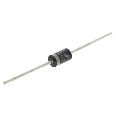 Taiwan Semi 1V5KE400A, Uni-Directional TVS Diode, 1500W, 2-Pin DO-201AE