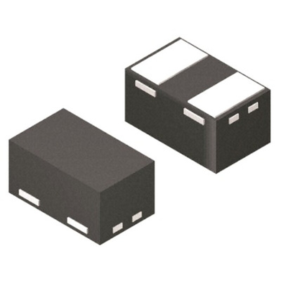 Diodes Inc D5V0X1B2LP3-7, Dual-Element Bi-Directional TVS Diode, 84W, 2-Pin DFN