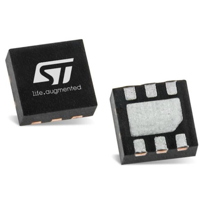 STMicroelectronics HSP031-1BM6, Bi-Directional ESD Protection Array, 300kW, 6-Pin QFN - 6L