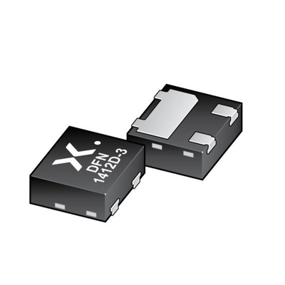 Nexperia PESD2CANFD27V-QCZ, Bi-Directional ESD Protection Diode DFN1412D-3
