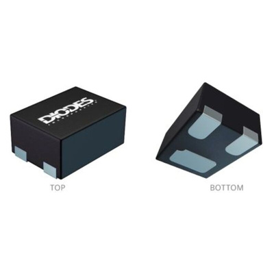 Diodes Inc D5V0F2U3LP08-7B, Dual-Element ESD Protection Diode, 3-Pin X2-DFN0806-3