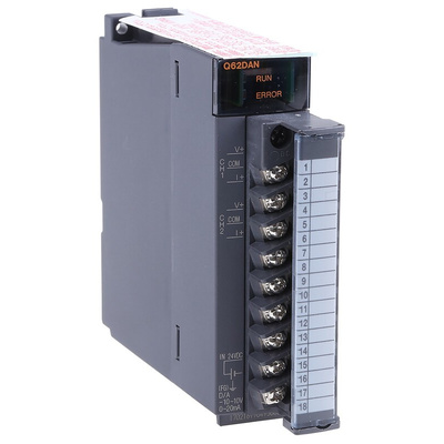 Mitsubishi Electric MELSEC Q Series PLC I/O Module for Use with MELSEC Q Series, Digital, Analogue