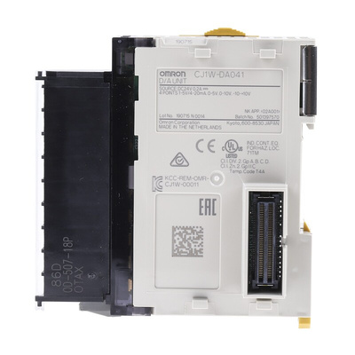 Omron CJ Series Series PLC I/O Module for Use with CJ Series, Analogue