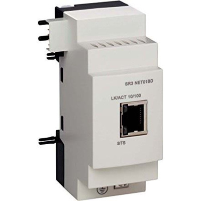 Schneider Electric SR3N Series Ethernet Module for Use with SR3 Series