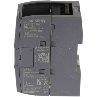 Siemens TM3 Series PLC I/O Module for Use with SIMATIC S7-1200 Series, Digital, Digital