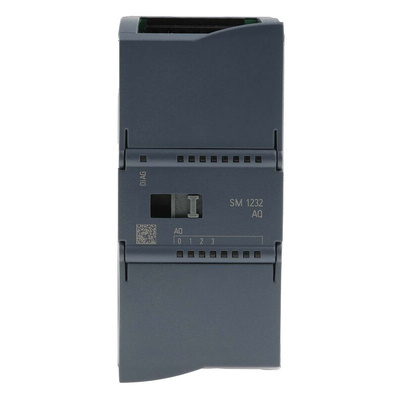 Siemens SM 1232 Series PLC I/O Module for Use with SIMATIC S7-1200 Series, Analogue, Analogue, 24 V