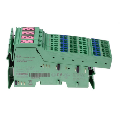 Phoenix Contact IB IL 24 DO 16-PAC Series Terminal Block, Digital, 24 V dc