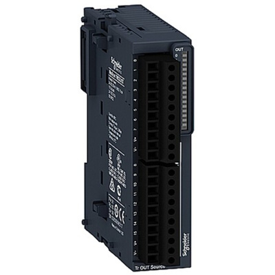 Schneider Electric TM3 Series PLC I/O Module for Use with Modicon M221, Modicon M241, Modicon M251, Source, Transistor