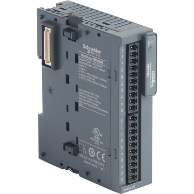 Schneider Electric AFPX Series PLC I/O Module for Use with Modicon M221, Modicon M241, Modicon M251, Current, Voltage,