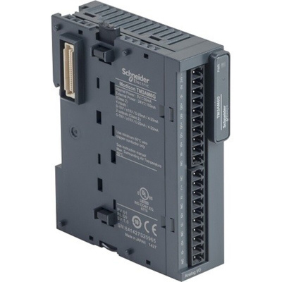 Schneider Electric FP2 Series PLC I/O Module for Use with Modicon M221, Modicon M241, Modicon M251, Current, Voltage,