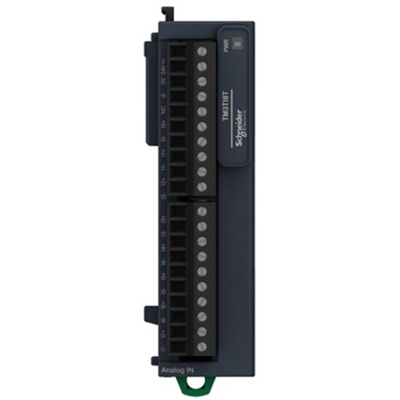 Schneider Electric AFP85 Series PLC I/O Module for Use with Modicon M221, Modicon M241, Modicon M251, Current, Voltage