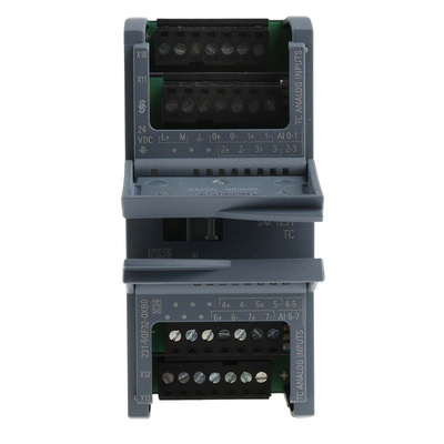 Siemens SM 1231 Series PLC I/O Module for Use with CPU 1211, CPU 1212, CPU 1214, Analogue