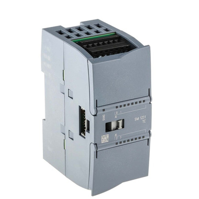 Siemens SM 1231 Series PLC I/O Module for Use with CPU 1211, CPU 1212, CPU 1214, Analogue