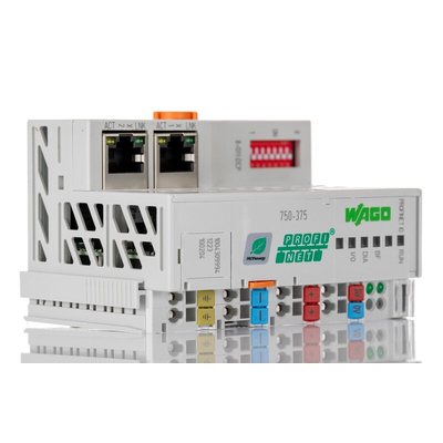 Wago PLC CPU for Use with WAGO-I/O-SYSTEM 750 to PROFINET IO