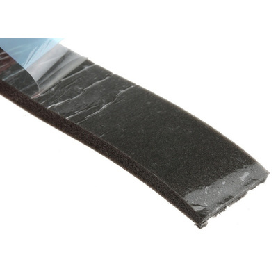 RS PRO Black Foam Tape, 20mm x 5m, 4mm Thick