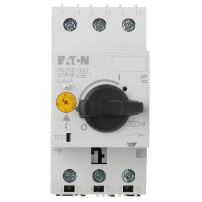Eaton 0.4 → 0.63 A Motor Protection Circuit Breaker, 690 V ac