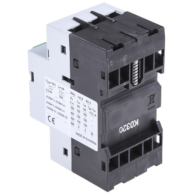 RS PRO 2.5 → 4 A Motor Protection Circuit Breaker