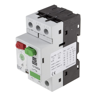 RS PRO 9 → 14 A Motor Protection Circuit Breaker