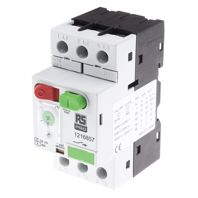 RS PRO 20 → 27 A Motor Protection Circuit Breaker