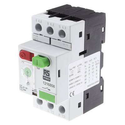 RS PRO 25 → 32 A Motor Protection Circuit Breaker