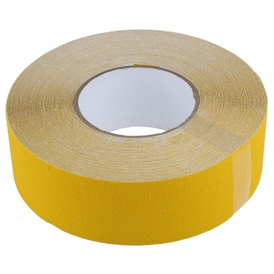 3M Yellow PVC 20m Hazard Tape, 50mm x