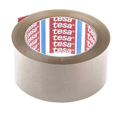 Tesa 4124 Brown Packing Tape, 66m x 50mm
