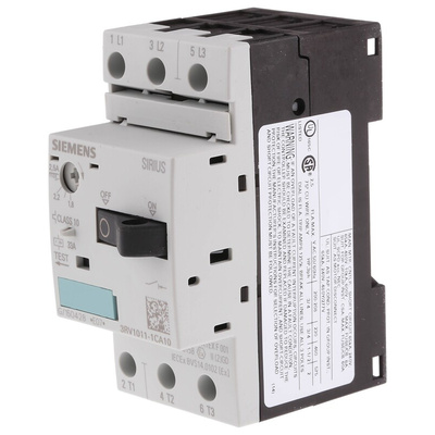 Siemens 1.8 → 2.5 A SIRIUS Motor Protection Circuit Breaker
