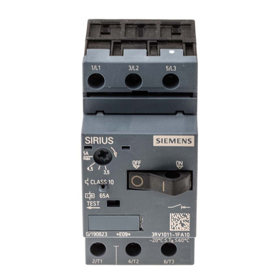 Siemens 3.5 → 5 A SIRIUS Motor Protection Circuit Breaker