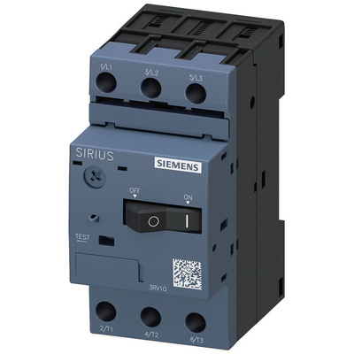 Siemens 4.5 → 6.3 A SIRIUS Motor Protection Circuit Breaker, 690 V