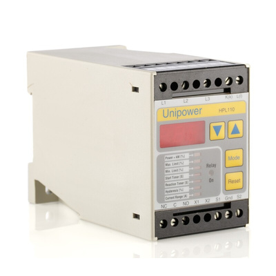Unipower 8 A Motor Load Monitor, 380 → 440 V