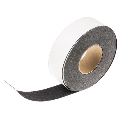 Rocol SAFE STEP® Black PVC 18.25m Hazard Tape, 50mm x