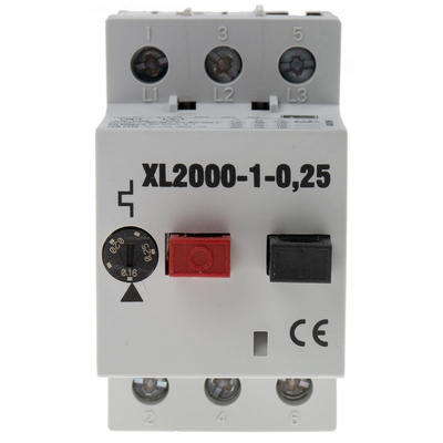 RS PRO 0.16 → 0.24 A Motor Protection Circuit Breaker