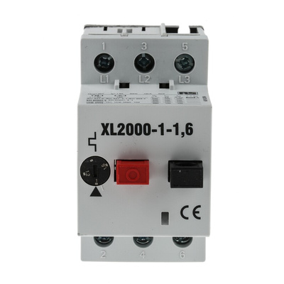 RS PRO 1 → 1.6 A Motor Protection Circuit Breaker